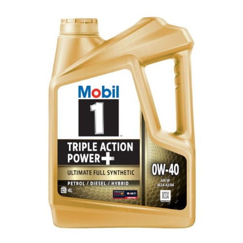 MOBIL 美孚1號 金裝 (無比1號) SN 0W-40 (4L)